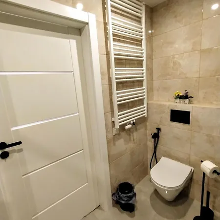 Przystan Letnica Klimatyzacja Garaz Plaza Brzezno 5min Apartmán Gdaňsk