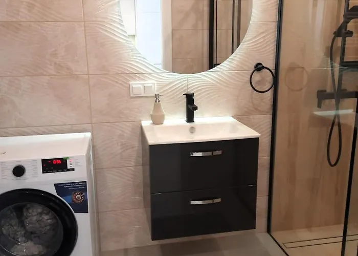 Przystan Letnica Klimatyzacja Garaz Plaza Brzezno 5min Apartment Gdansk