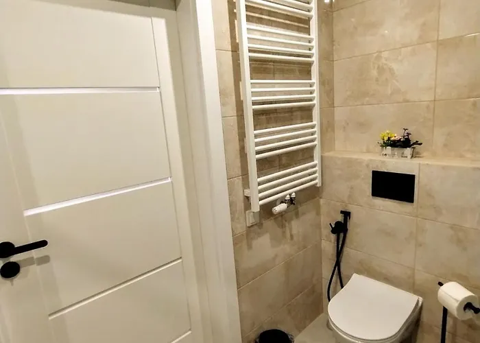 Przystań Letnica Klimatyzacja Garaż Brzeźno 5min Apartament Gdańsk