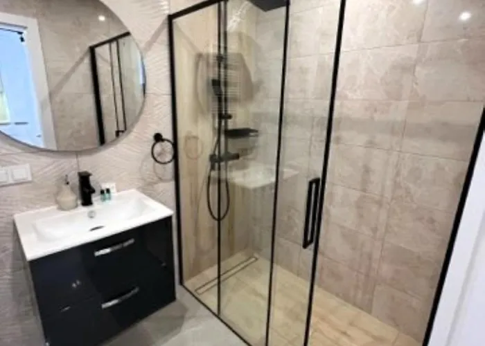 Przystań Letnica Klimatyzacja Garaż Brzeźno 5min Apartament