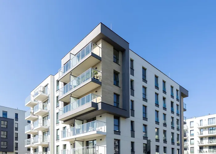 Apartament Przystań Letnica Klimatyzacja Garaż Brzeźno 5min *