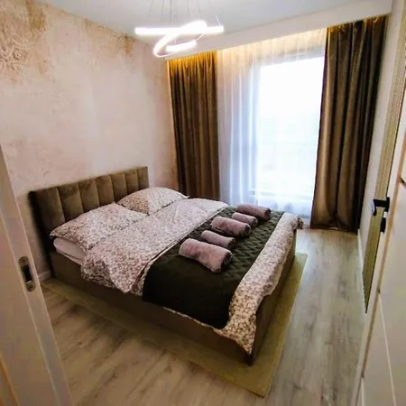 Przystan Letnica Klimatyzacja Garaz Plaza Brzezno 5min شقة غدانسك